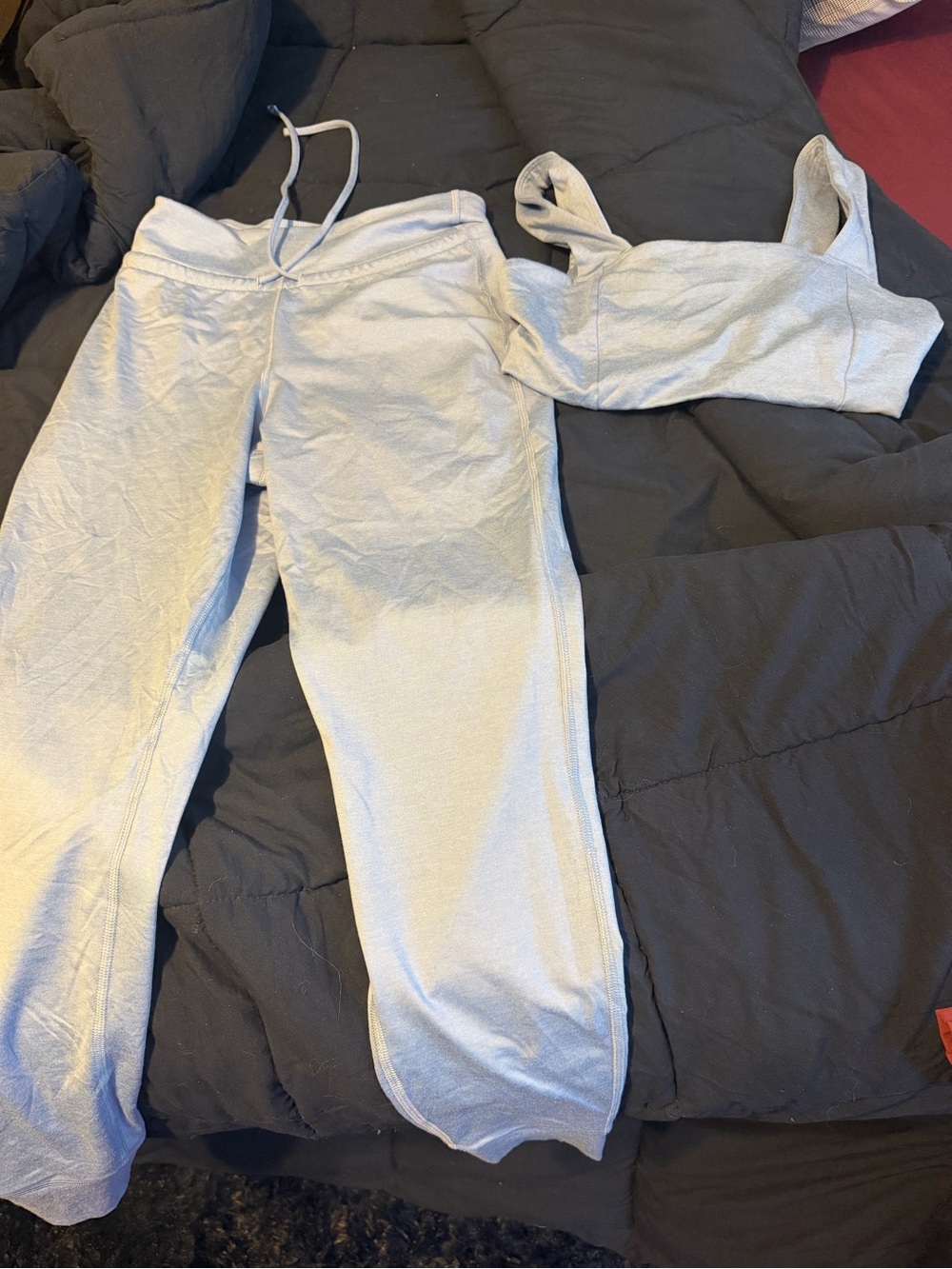 Old navy active set baby blue size small worn once